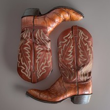 Vintage justin crocodile for sale  El Paso
