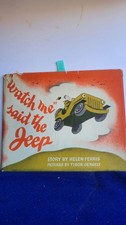 Helen Ferris / Watch Me Said the Jeep 1st Edition 1944 comprar usado Helen Ferris / Watch Me Said the Jeep 1st Edition 1944 comprar usado  Enviando para Brazil