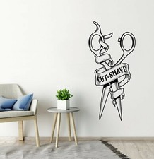 Coiffure autocollant mural d'occasion  Expédié en France