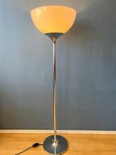 Lampa podłogowa Guzzini Flash Space Age z chromowaną podstawą i kloszem ze szkła akrylowego, używany na sprzedaż  Wysyłka do Poland