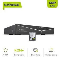 Sannce 8ch 5mp gebraucht kaufen  Bremen
