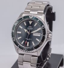 Relógio de mergulho Orient Mako III Kamasu 42mm automático masculino verde-petróleo 200m comprar usado  Enviando para Brazil