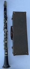 Antiguo instrumento musical clarinete Jerome Thibouville-Lamy Francia segunda mano  Embacar hacia Mexico