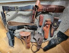 Lot vintage leather for sale  Belmont