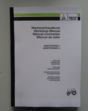 Werkstatthandbuch deutz agrotr gebraucht kaufen  Aichach