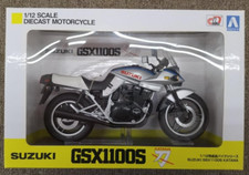 ​AOSHIMA 1/12 Suzuki GSX1100S Katana SD modelo de motocicleta fundido azul prata comprar usado  Enviando para Brazil