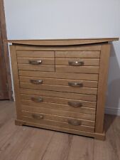 Oak chest drawers for sale  LLANELLI