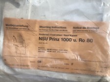 Nsu prinz 1000 gebraucht kaufen  Immenstadt i.Allgäu