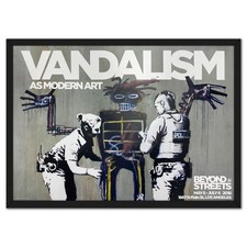 Banksy vandalism modern for sale  Escondido