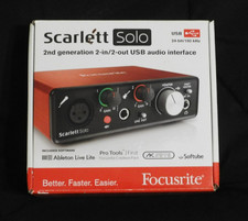 Focusrite scaarlett solo d'occasion  Expédié en Belgium