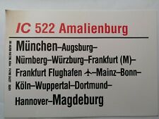 Zuglaufschild intercity 522 gebraucht kaufen  Reutlingen