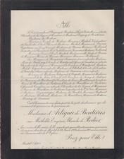 1924 faire part d'occasion  Toulouse-