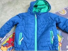 Winterjacke 92 blau gebraucht kaufen  Coswig