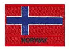 Ecusson patche norvège d'occasion  Lavelanet