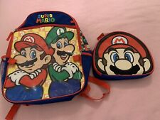 Mochila Super Mario Luigi lancheira kit macio veja fotos comprar usado  Enviando para Brazil