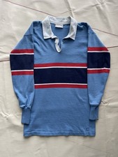 Camisa polo de rugby listrada colorblock vintage Canterbury da Nova Zelândia, usado comprar usado  Enviando para Brazil