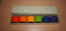 Eierbecher set regenbogenfarbe gebraucht kaufen  Frankfurt am Main