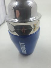 Novo na Caixa Mini Coquetéis ABSOLUT VODKA 5,5" Aço Inoxidável Azul 6 oz 3 Peças comprar usado  Enviando para Brazil