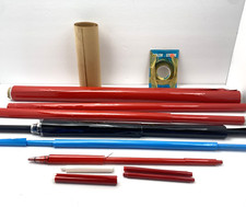 Lote Super Monokote 6+ Rolos Top Flite Parcialmente Usados Vermelho Branco Preto Azul comprar usado  Enviando para Brazil