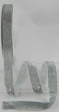 Glitzerband silber 25mm gebraucht kaufen  Holzwickede