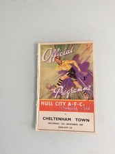 JOGO FA CUP HULL CITY V CHELTENHAM TOWN 13.12.1947 comprar usado  Enviando para Brazil