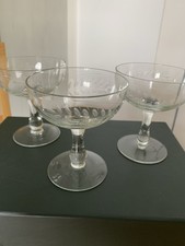 Vintage etched champagne for sale  GOOLE