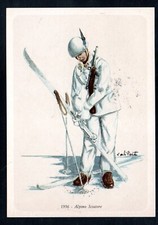 Cartolina 1956 alpino usato  Candelo