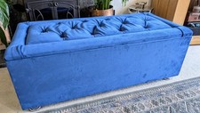 Large blue padded for sale  GILLINGHAM