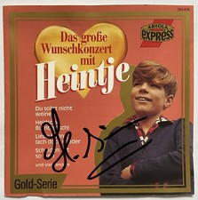 Heintje signiert riginal gebraucht kaufen  Hamburg