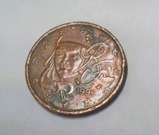 Errore conio moneta usato  Italia