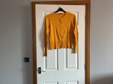 Oasis mustard cardigan for sale  INVERURIE