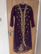 Piece purple wedding for sale  BIRMINGHAM