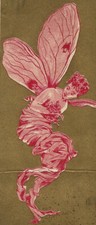 Hargraves Manufacturing Co.-Fabricantes de Sabonete-Fall River MA-Pixie-Nymph-Winged Woman comprar usado  Enviando para Brazil