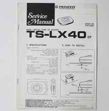 Riginal pioneer lx40 gebraucht kaufen  Marpingen