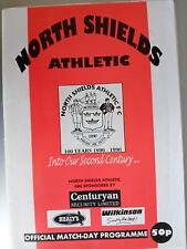 Football programme north for sale  SCARBOROUGH