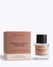 Usado, Abercrombie & Fitch Sandalwood Canyon Blend Of VETIVER chá preto e sandália comprar usado  Enviando para Brazil