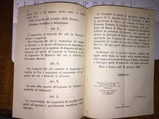 Regio decreto mod usato  Italia