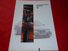 BMW M3 E36 Berline Limousine französischer Prospekt Brochure Depliant von 1994 comprar usado  Enviando para Brazil