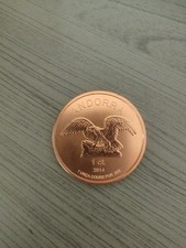 Andorre médaille monnaie d'occasion  Saint-Jean-le-Blanc