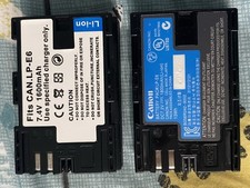 Eos 60d batteries for sale  LUTTERWORTH
