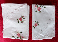 Pair vintage floral for sale  BUSHEY
