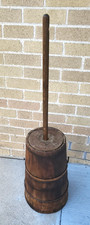 Antique wooden butter for sale  Saint Louis