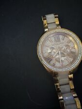 Relógio feminino Michael Kors MK6096 Wren cronógrafo ouro rosa brilho aço inoxidável comprar usado  Enviando para Brazil