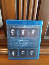 Game Of Thrones Season 6 Exclusive Bonus Disk Bluray BR2 comprar usado  Enviando para Brazil