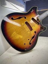 Guitarra vintage 1960 Kent 820 corpo oco projeto comprar usado  Enviando para Brazil