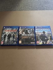 Playstation games x3 for sale  PETERBOROUGH