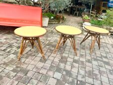 Tables appoint rotin d'occasion  Verfeil