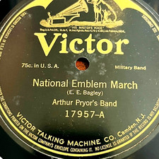 ARTHUR PRYOR - National Emblem March / Garde du Corps March - Victor Record, usado comprar usado  Enviando para Brazil