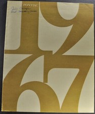 1967 pontiac brochure for sale  Olympia