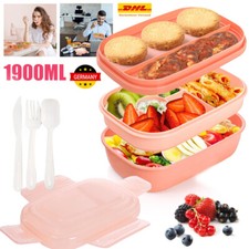 Lunchbox erwachsene 1900ml gebraucht kaufen  Aspisheim, Grolsheim